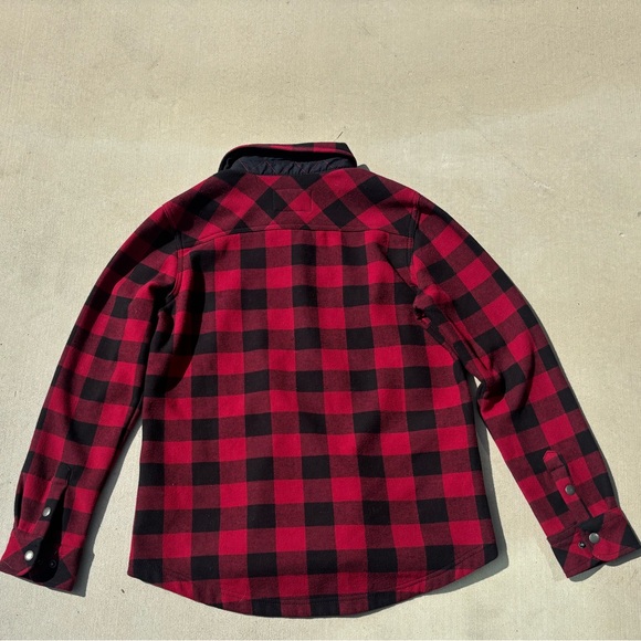 Orvis Red and Black Plaid Shirt Size M - Picture 2 of 3
